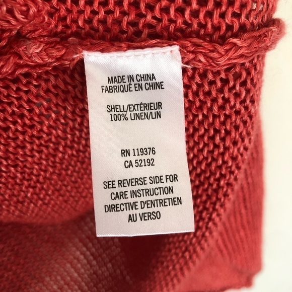 Helmut Lang Linen Oversized Open Knit Sweater - Picture 8 of 12